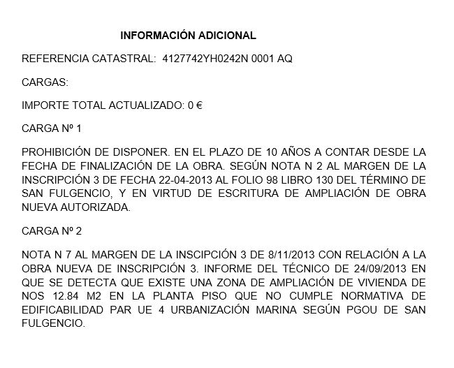 Vivienda en SAN FULGENCIO imagen 1