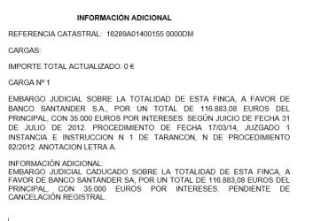 Finca rústica en ZARZA DE TAJO