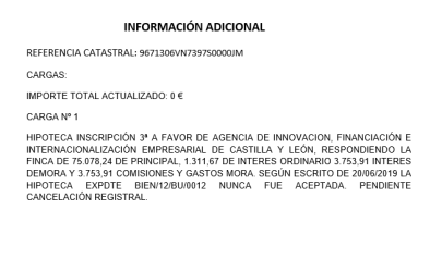 Solar en VALLE DE TOBALINA